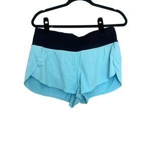 Lululemon Athletica Blue and Black Athletic Shorts